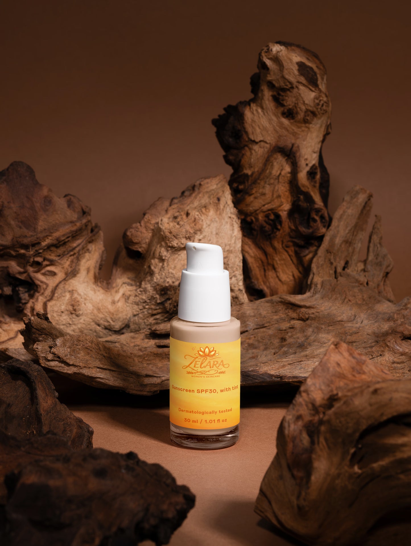 Sunscreen SPF30, with tint