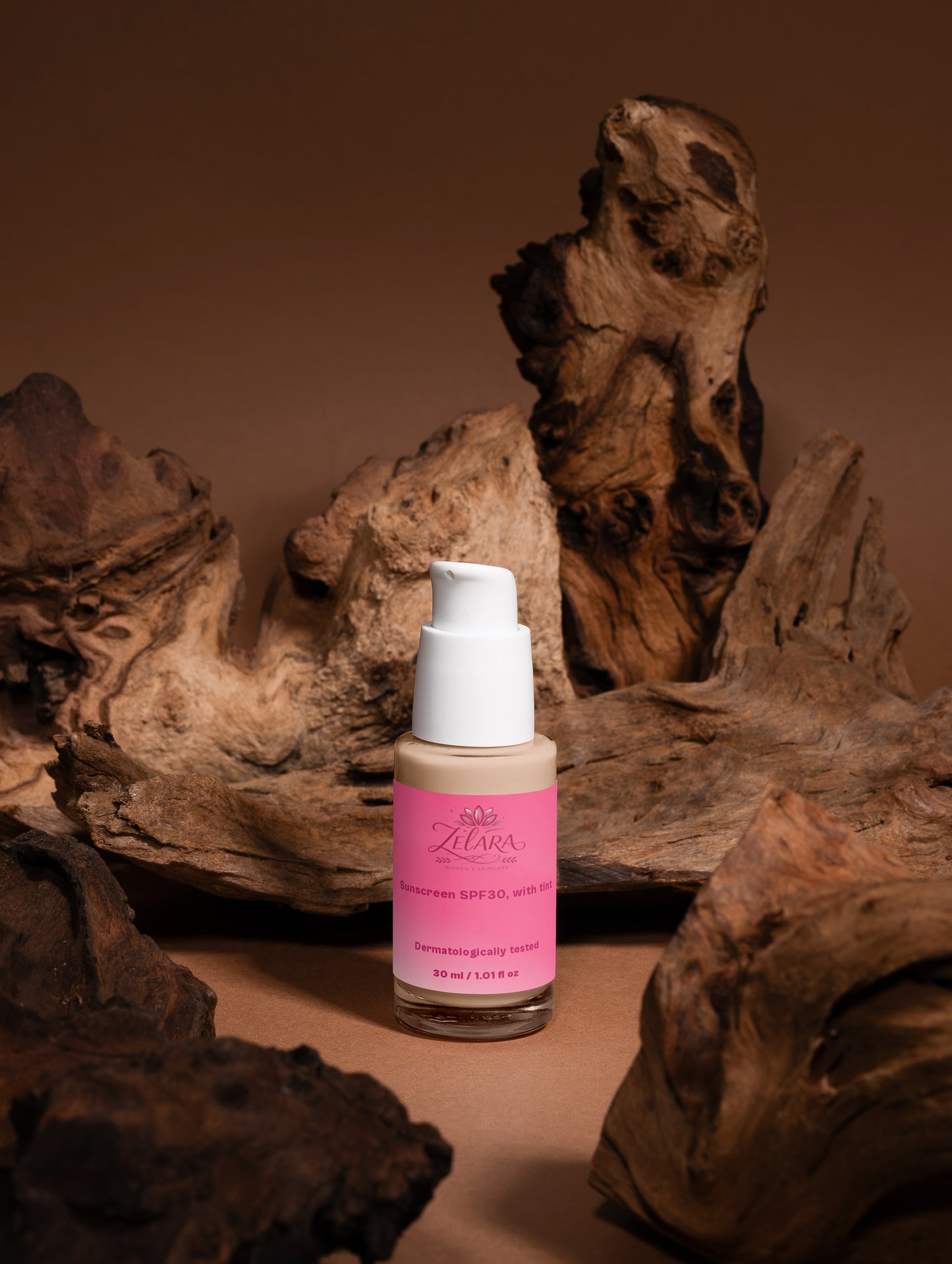 Sunscreen SPF30, with tint